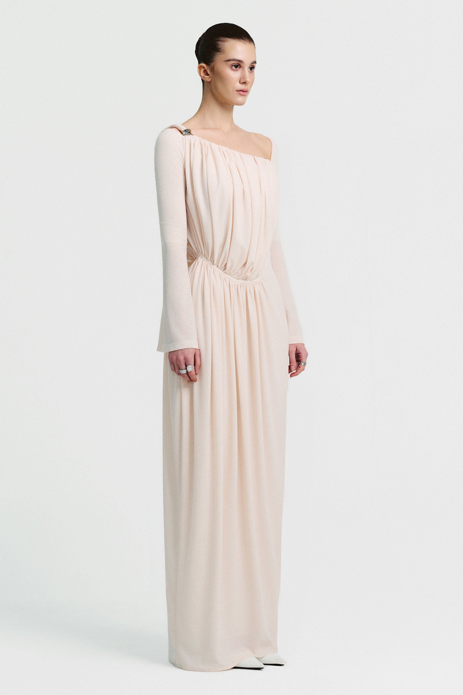 Petra Draped Maxi Dress