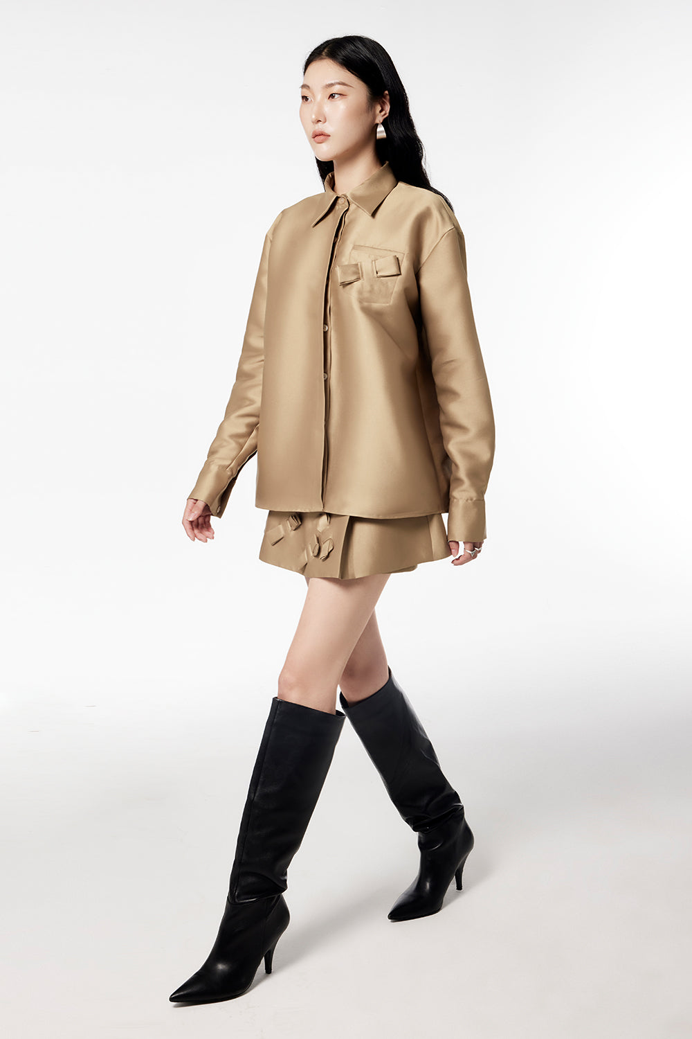 Rina Ribbon Shirt