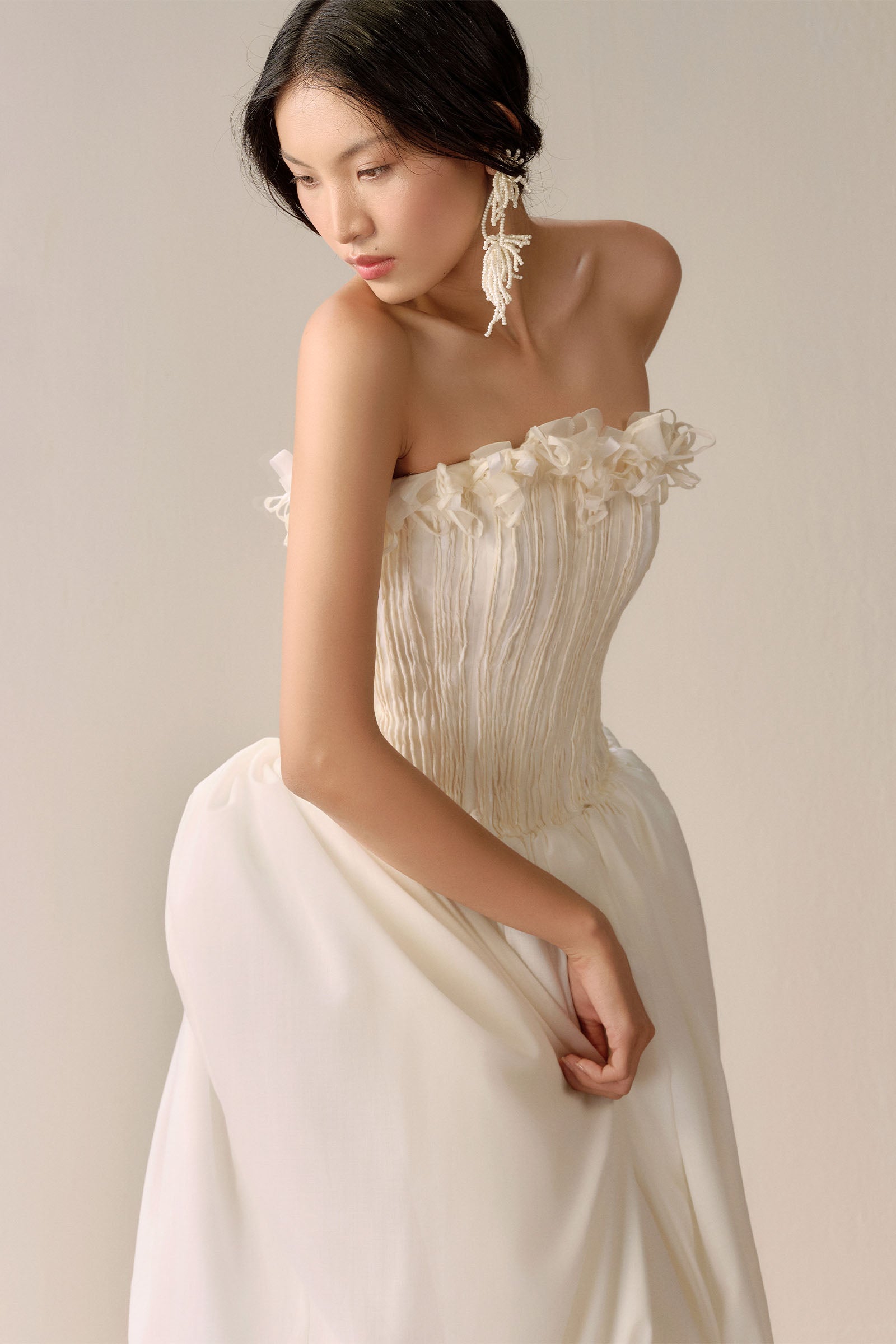 Natalia Bubble Midi Dress