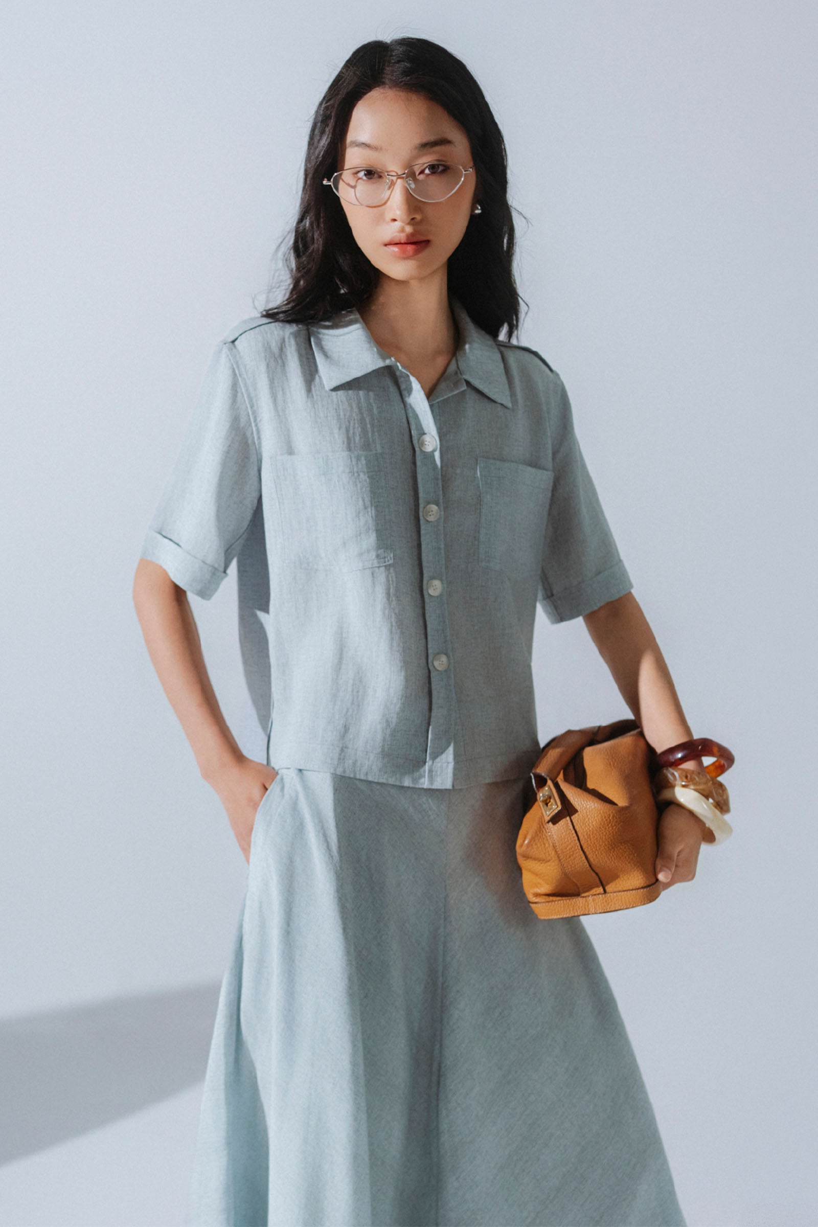 Trace A-line Skirt