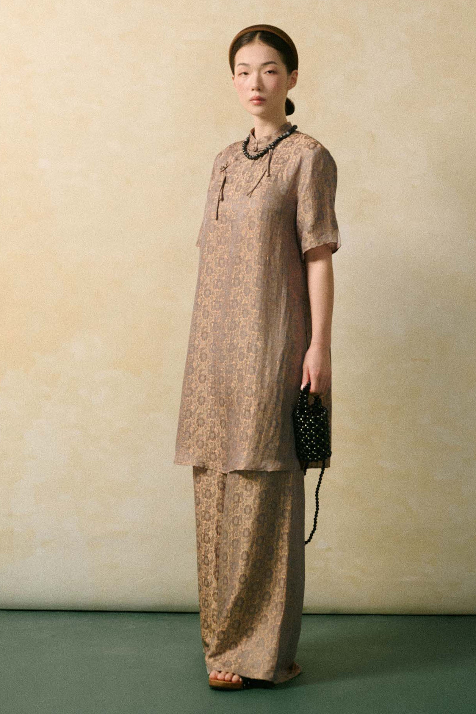 Nguyet Minh Ribbon Top
