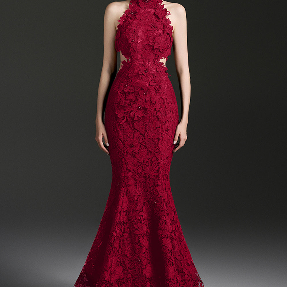 Morvaine Applique Maxi Dress