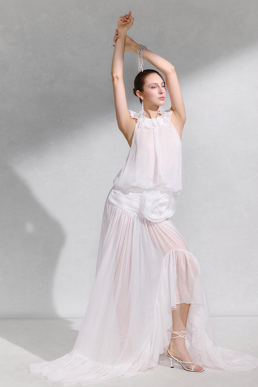 Salus Applique Maxi Dress
