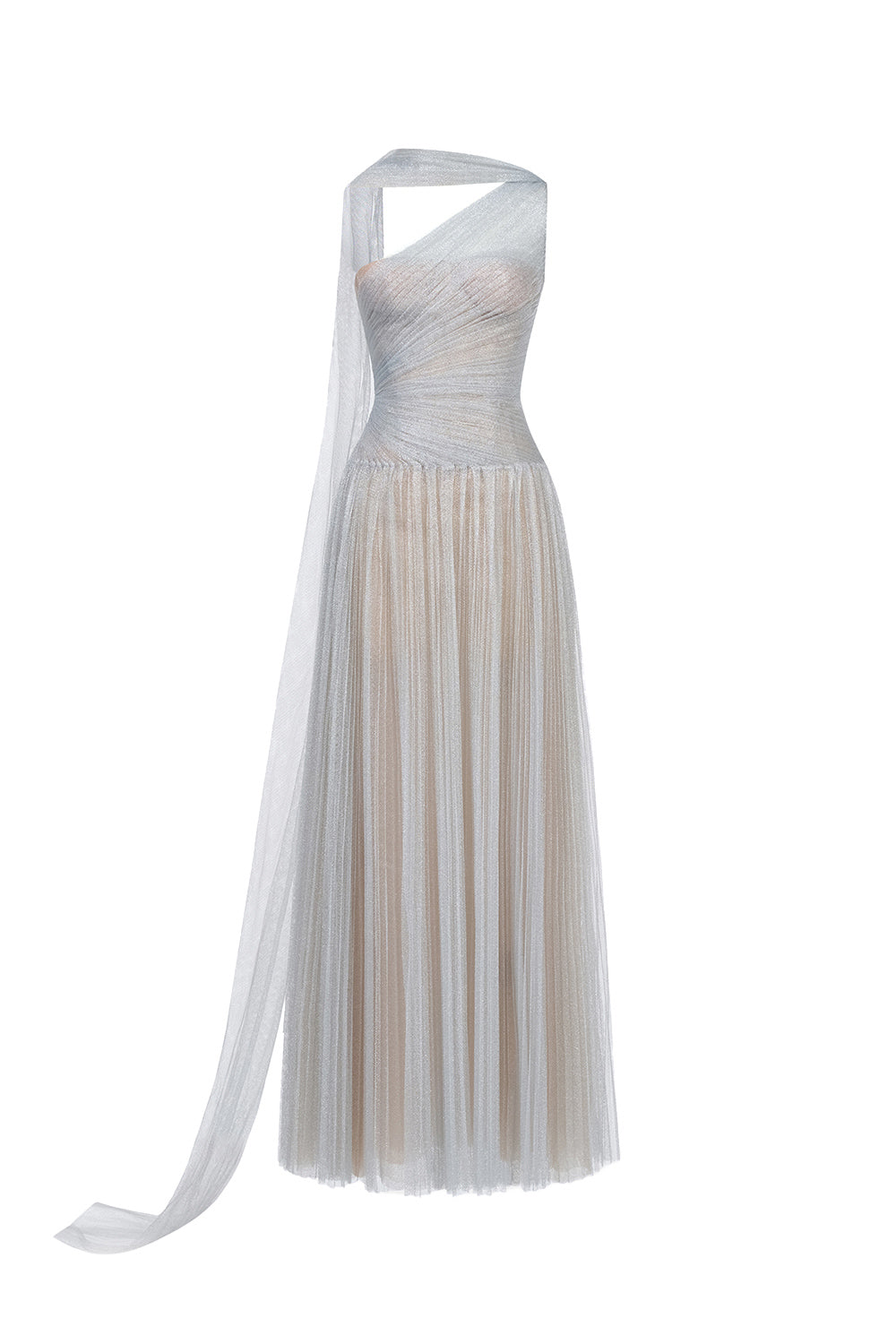 Draped Maxi Dress