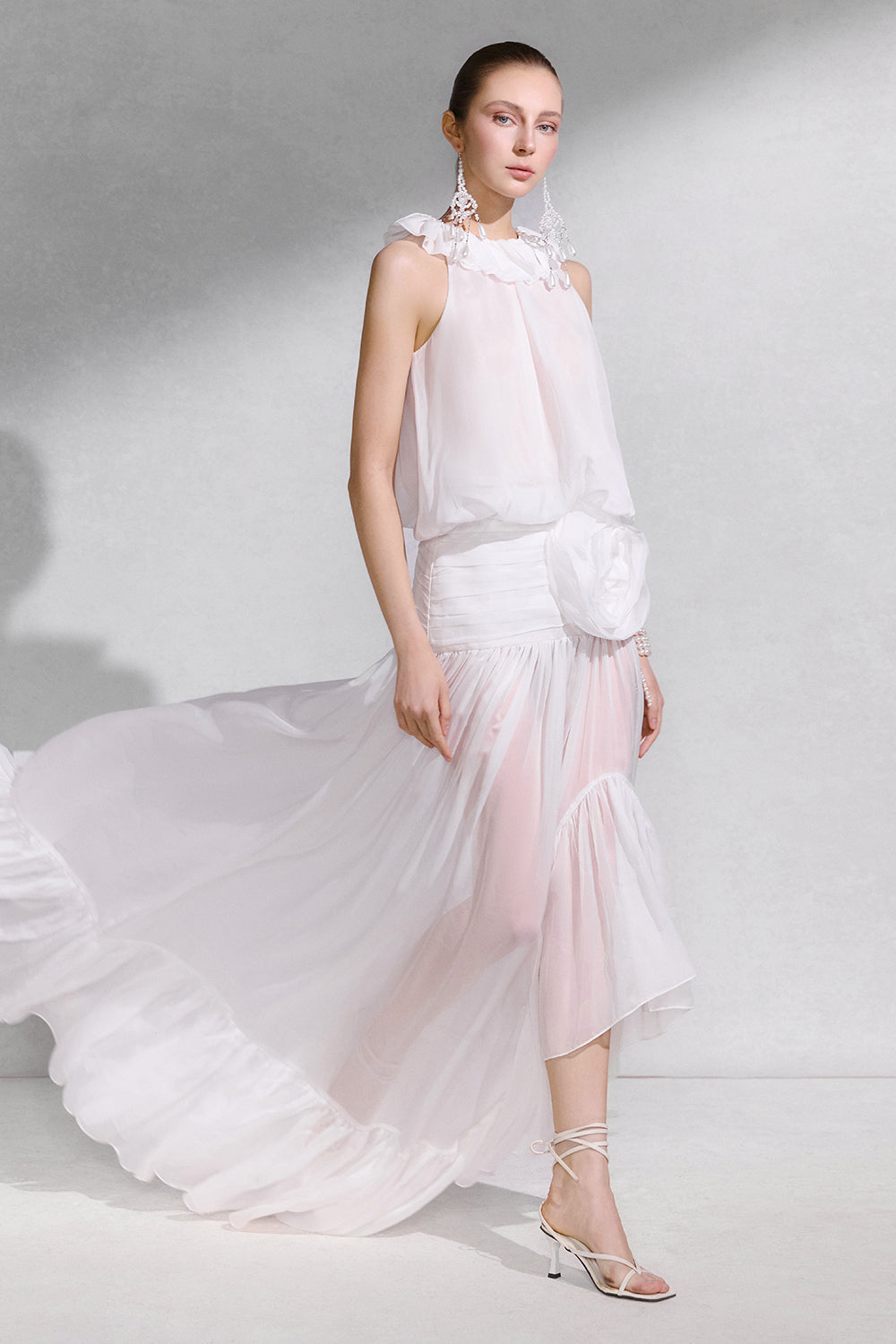 Salus Applique Maxi Dress