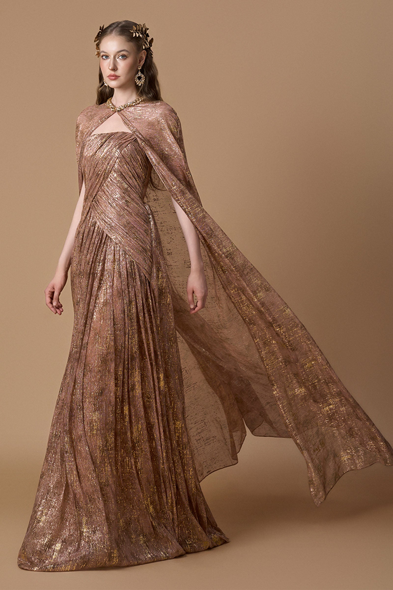 Ziven Draped Maxi Dress
