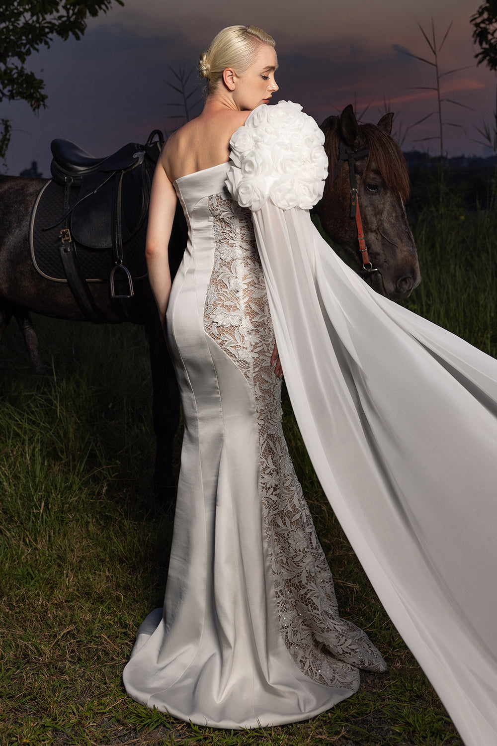 Zaina Mermaid Maxi Dress