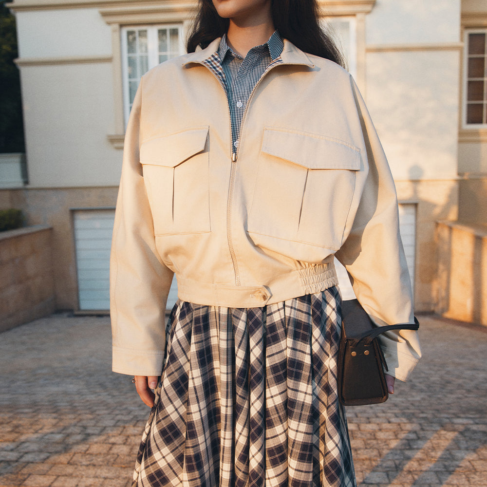 Colette A-line Pleated Skirt