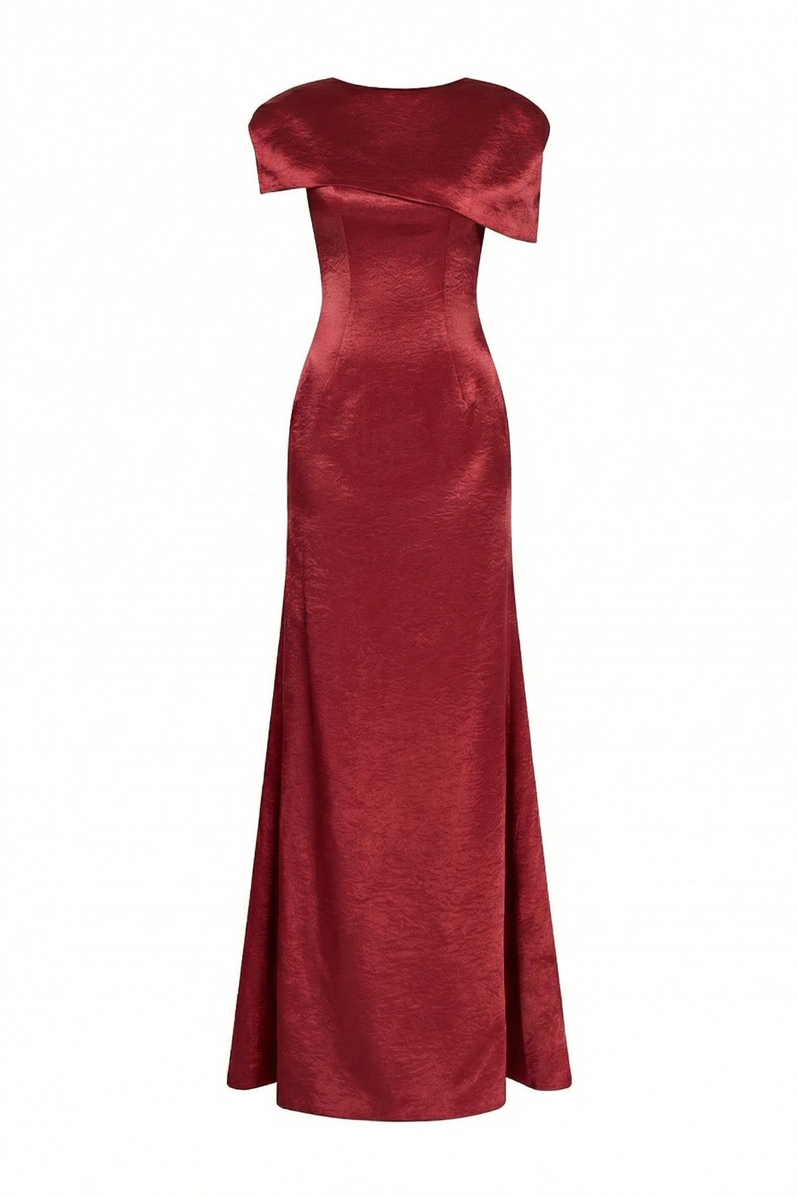 Iva Cape Sleeve Maxi Dress