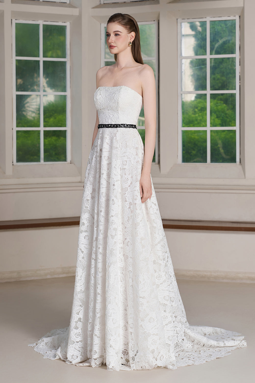 Nyl Straight Across Maxi Dress