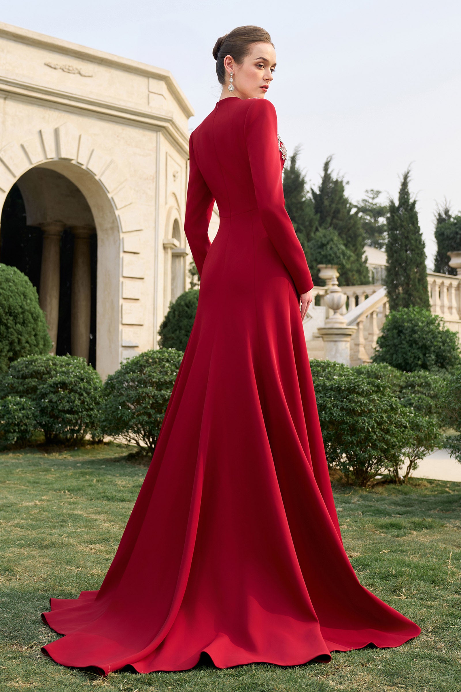 Hazel V-Neck Maxi Dress