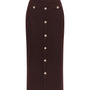 Elowen Straight Button Skirt