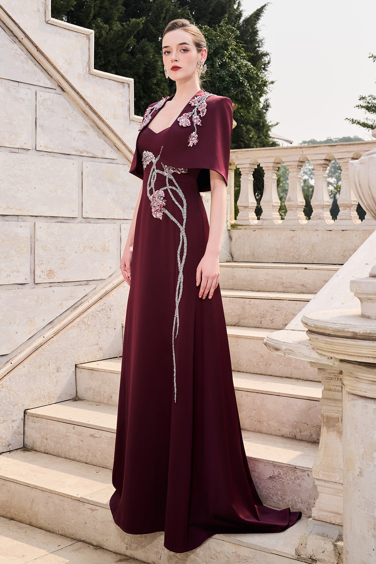 Isabel Cape Sleeve Set