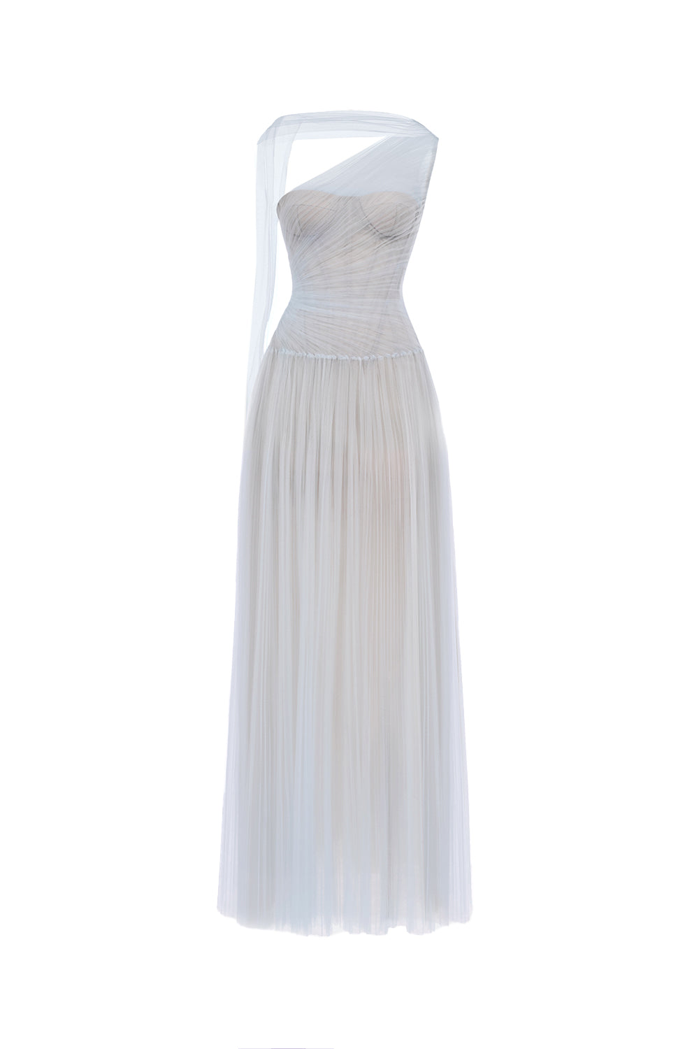 Draped Maxi Dress