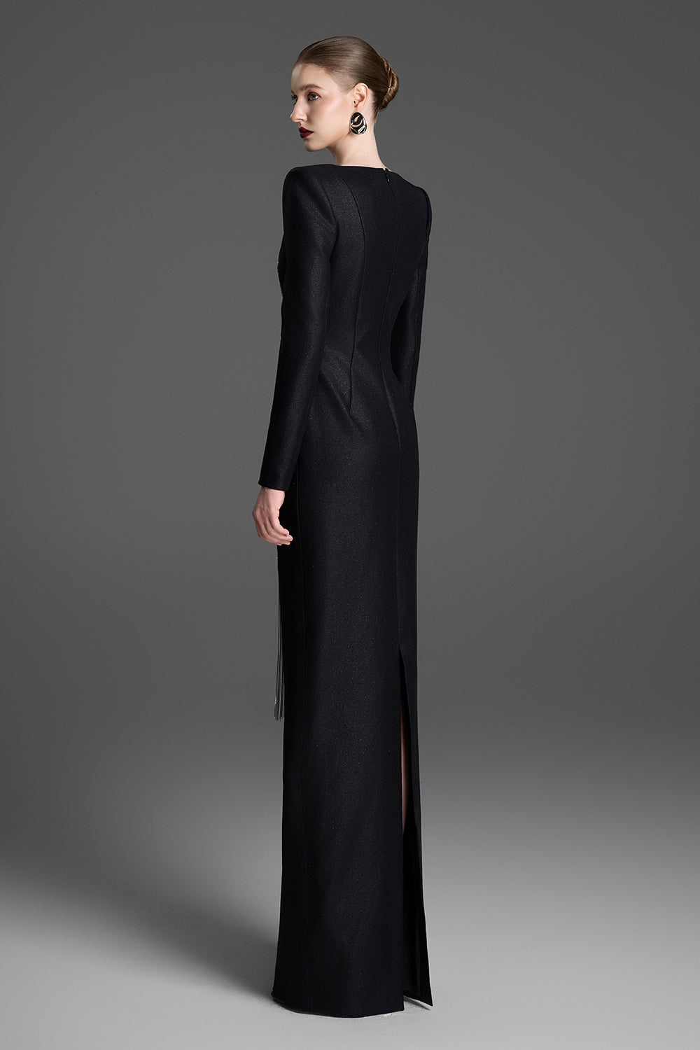 Valentina Sheath Tassel Maxi Dress