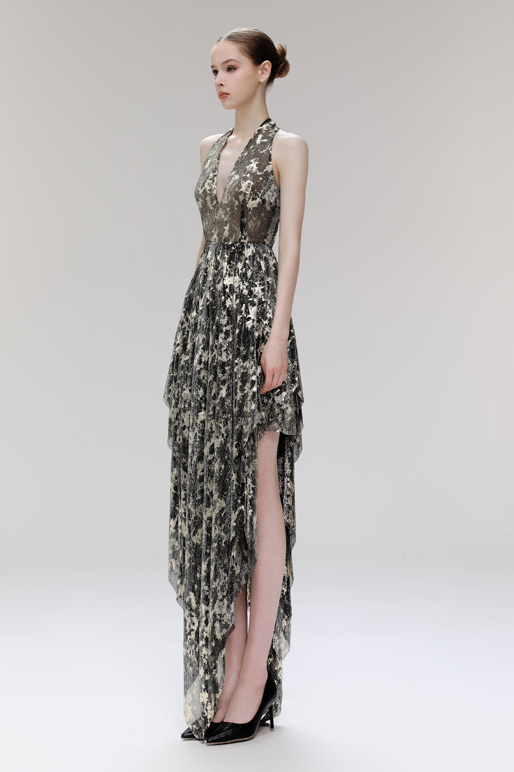 Meraki Draped Maxi Dress