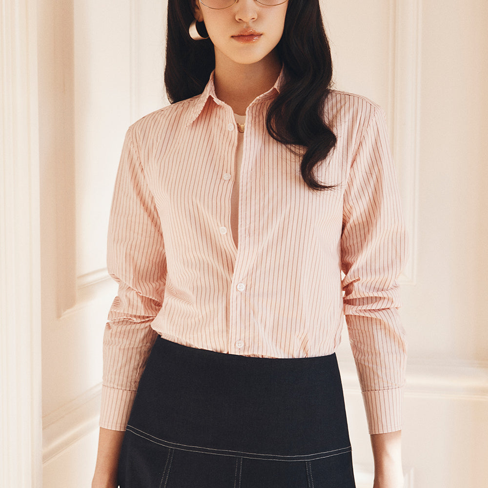 Anita Collared Cotton Shirt