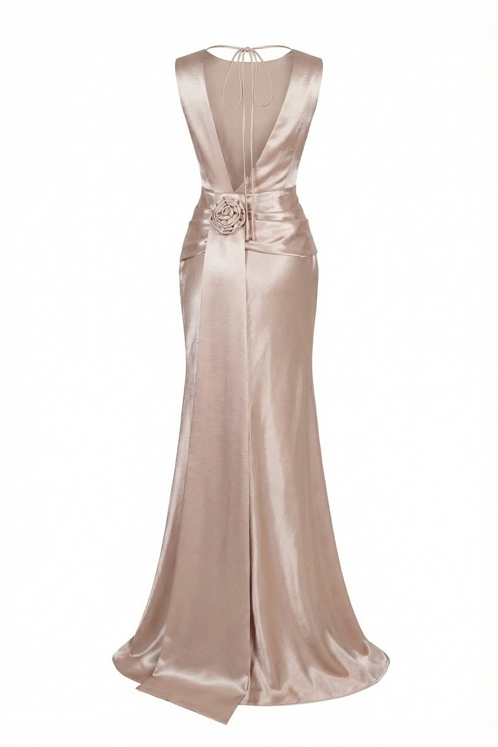 Lux Draped Maxi Dress