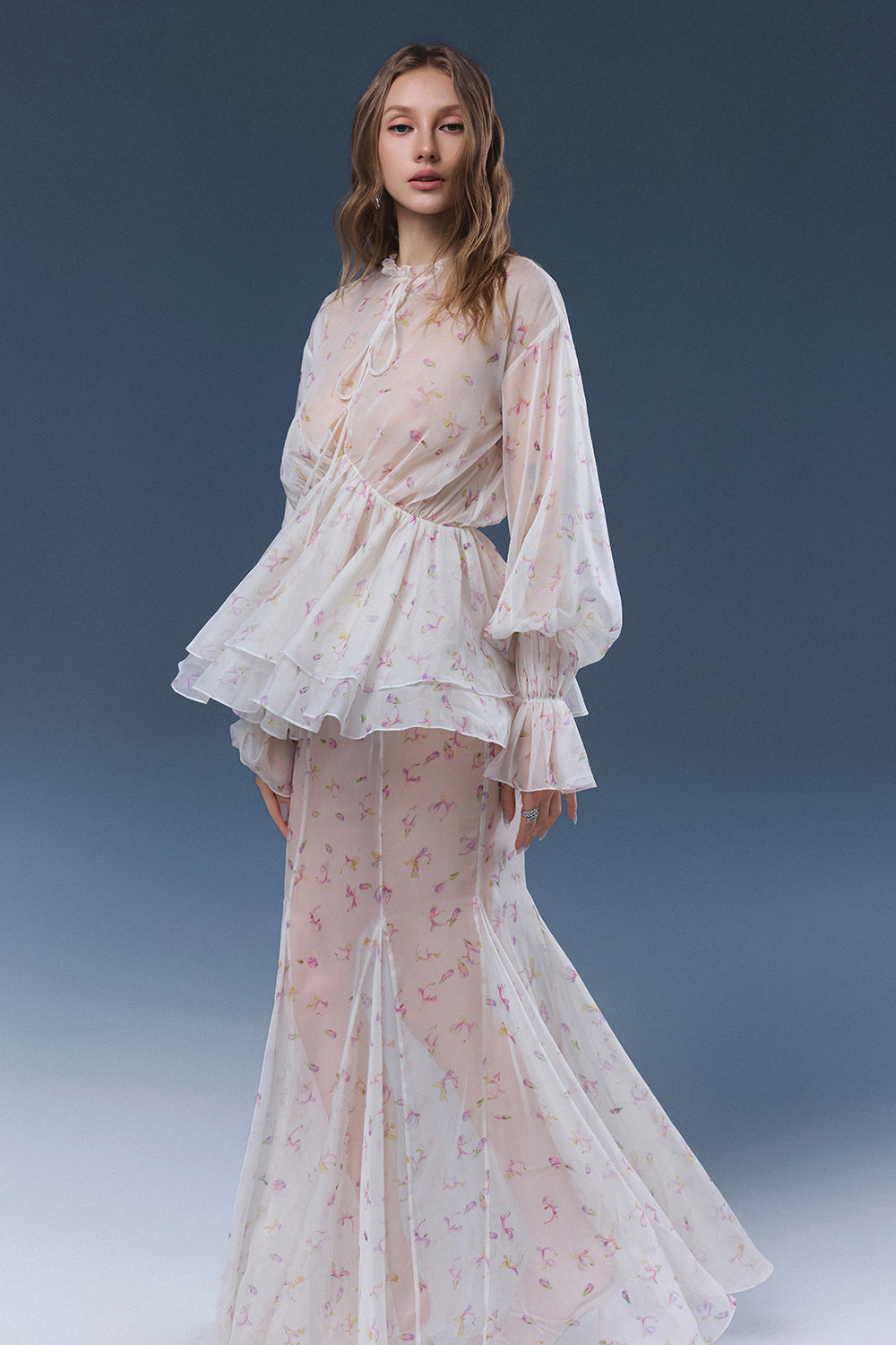 Poppy Ruffle Maxi Dress