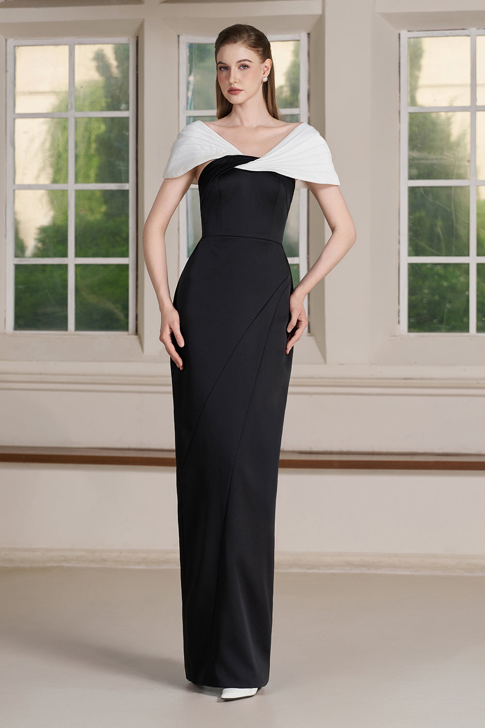 Sev Off-Shoulder Maxi Dress