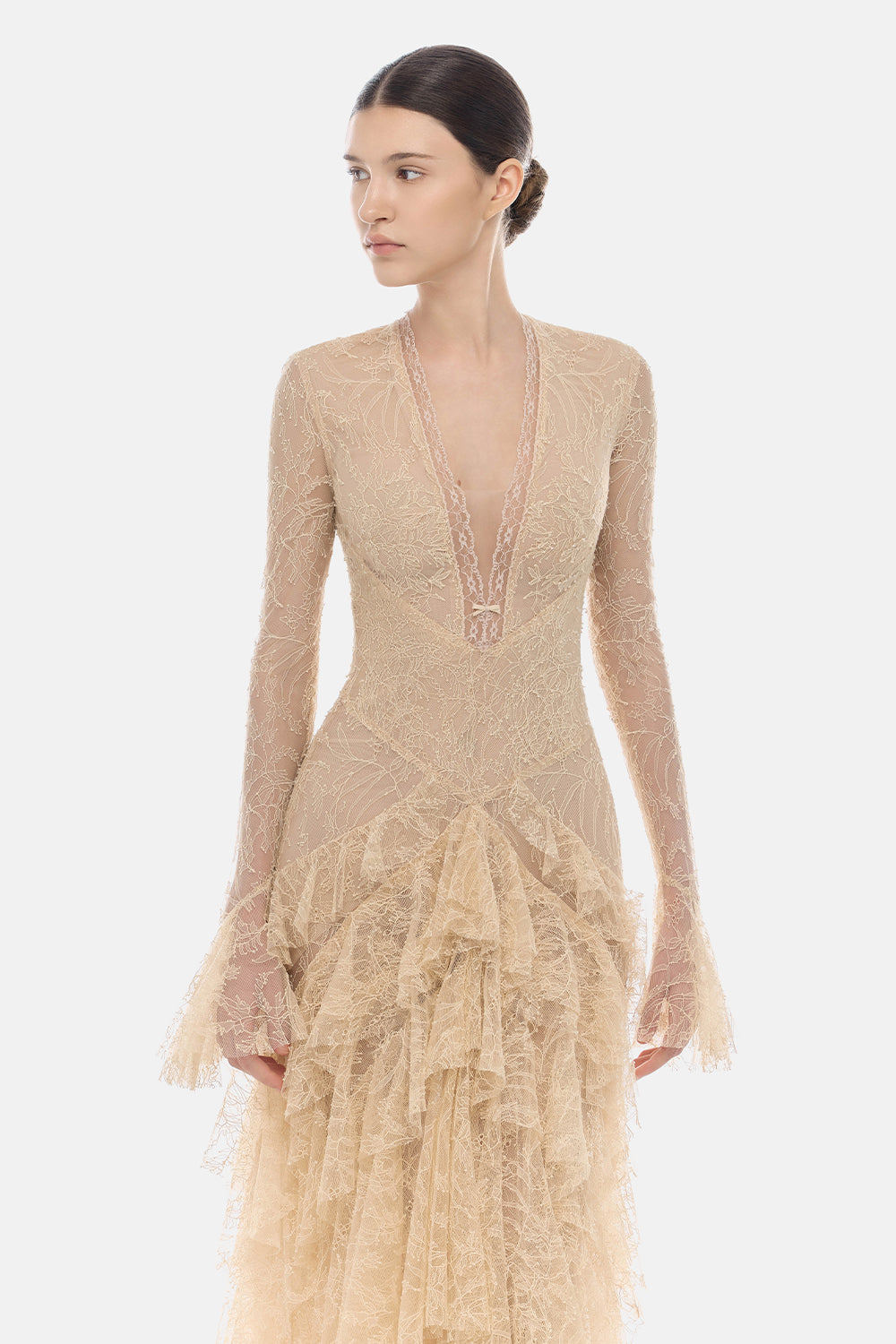 Solis Ruffle Maxi Dress
