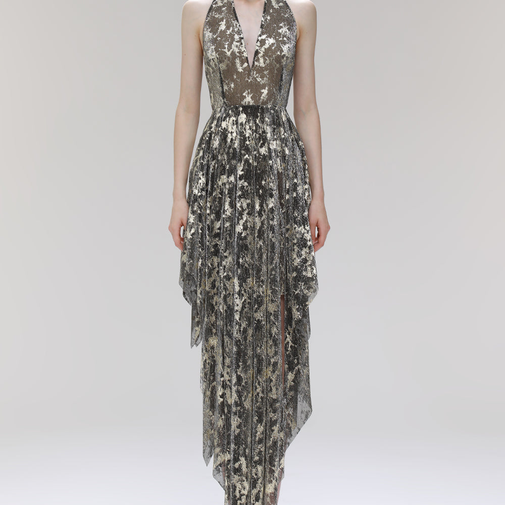 Meraki Draped Maxi Dress