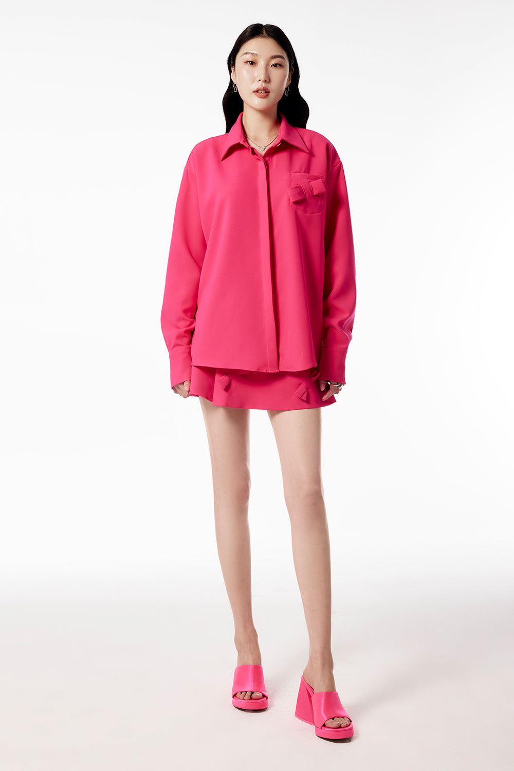 Rina Ribbon Shirt