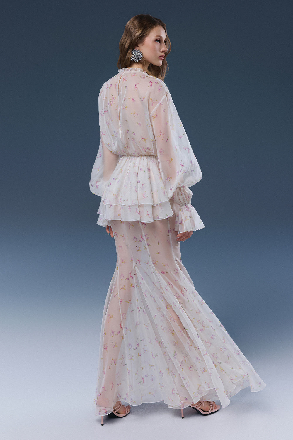 Poppy Ruffle Maxi Dress