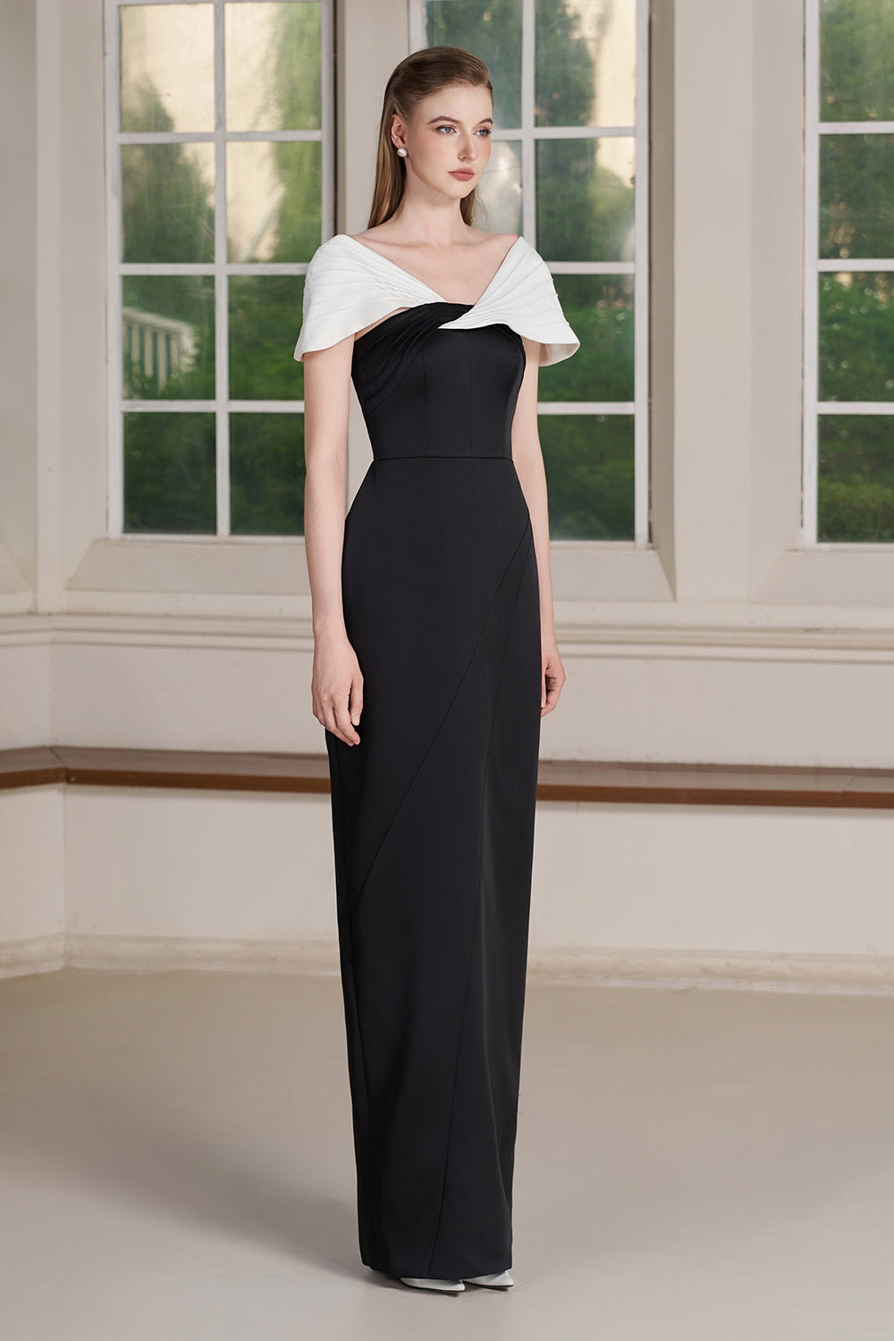 Sev Off-Shoulder Maxi Dress