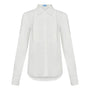 Anna Straight Collared Neck Cotton Poplin Shirt