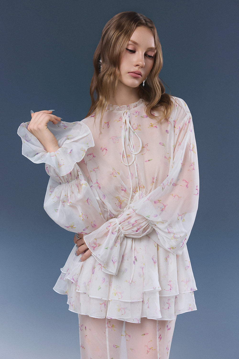 Poppy Ruffle Maxi Dress