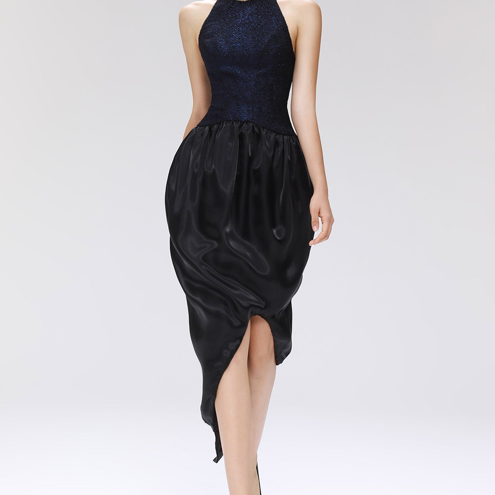 Sheath Bubble Midi Dress