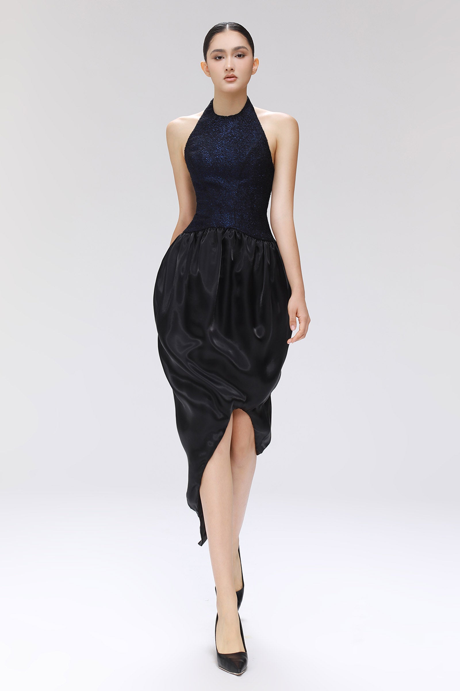 Sheath Bubble Midi Dress