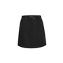 Amory A-line Front Zipper Twill Mini Skirt