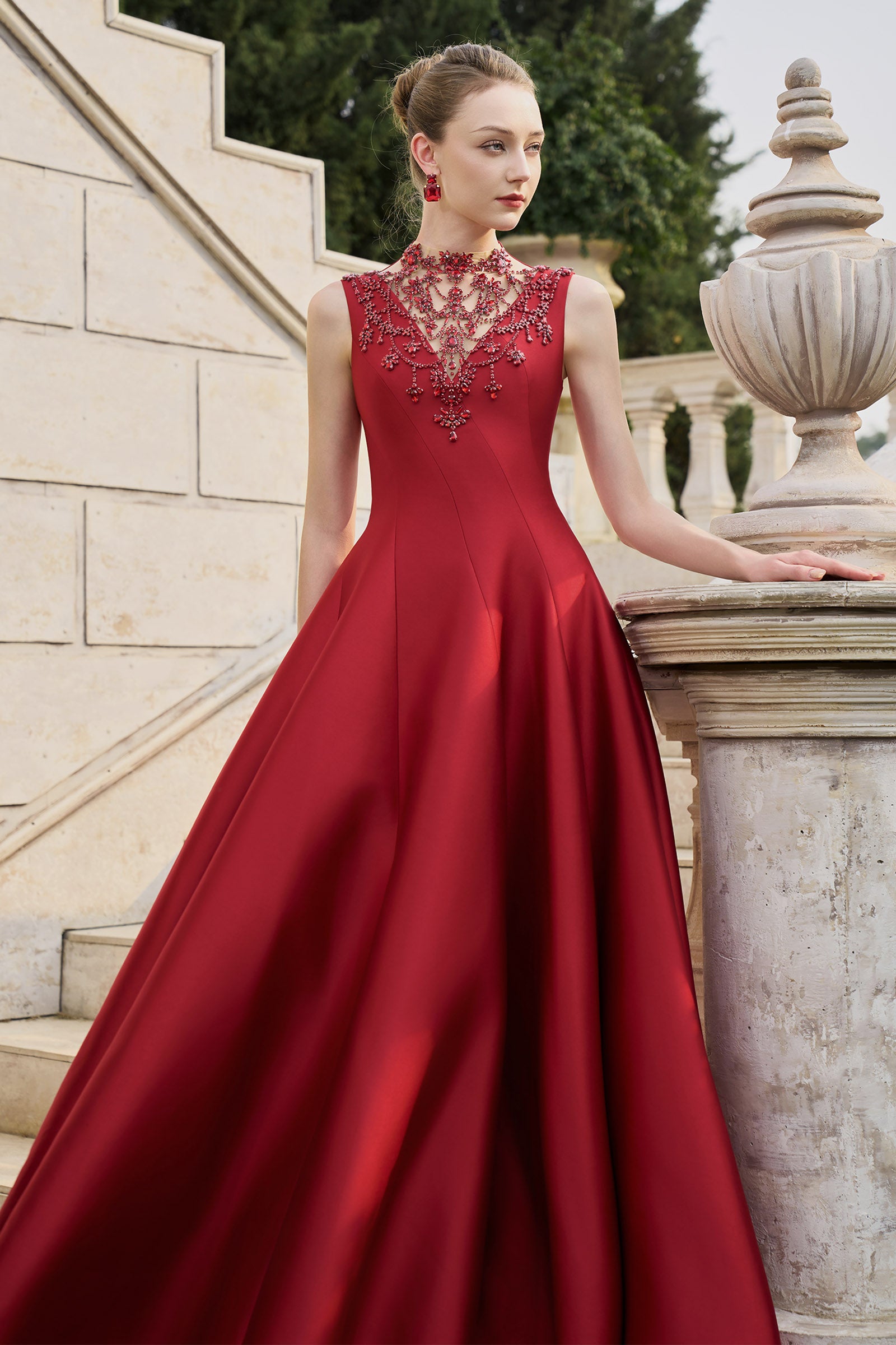 Jade Bead Maxi Dress