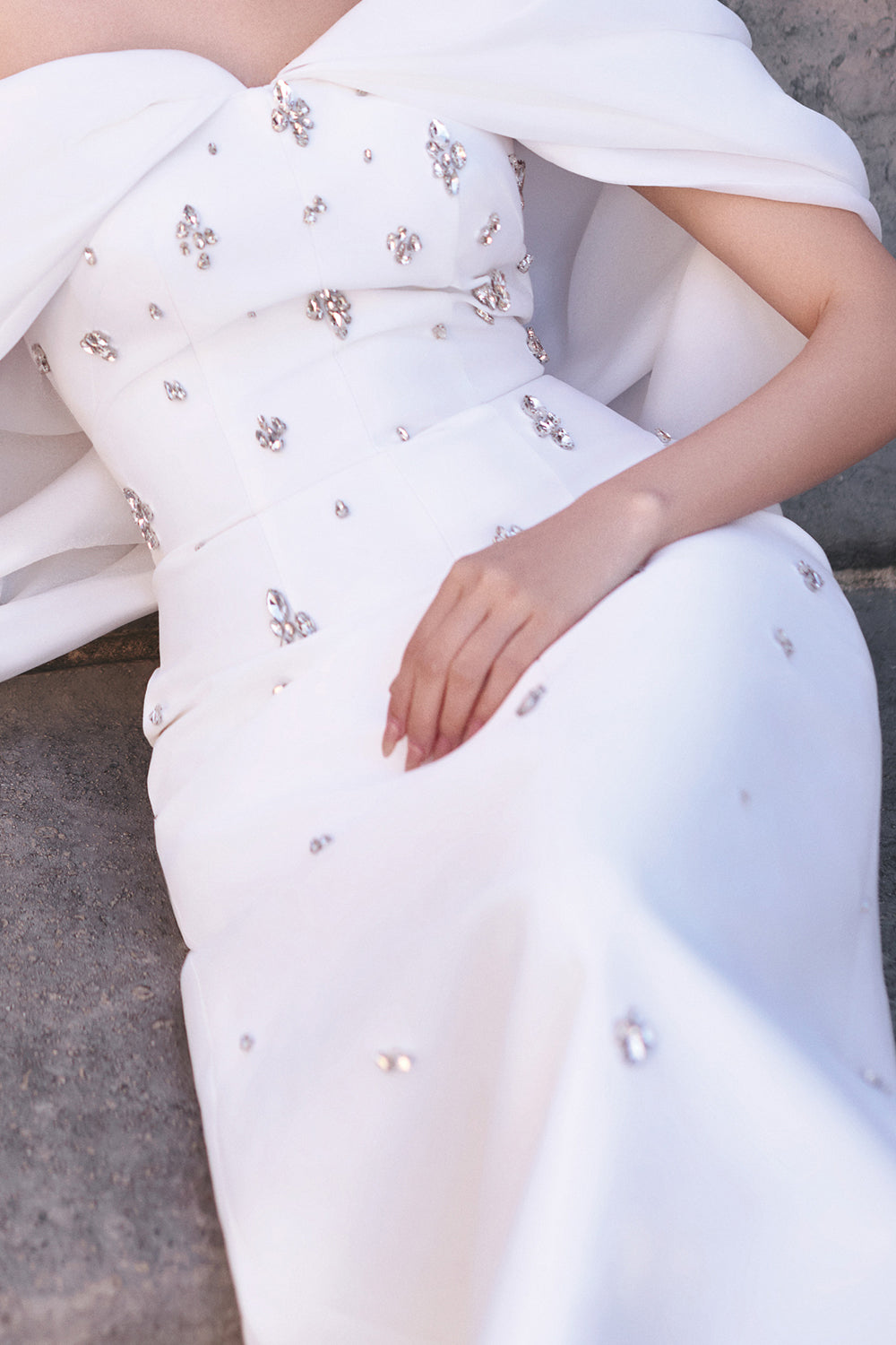 Noctis Bead Midi Dress