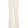 Amelia Fit and Flare Side Slit Twill Pants