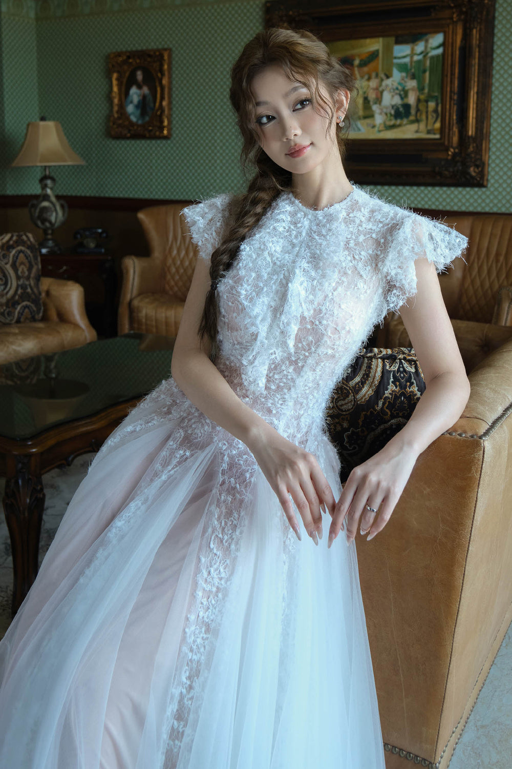 Ethereal Butterfly Sleeve Maxi Dress