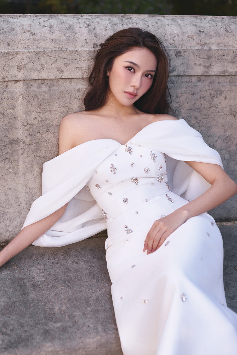 Noctis Bead Midi Dress