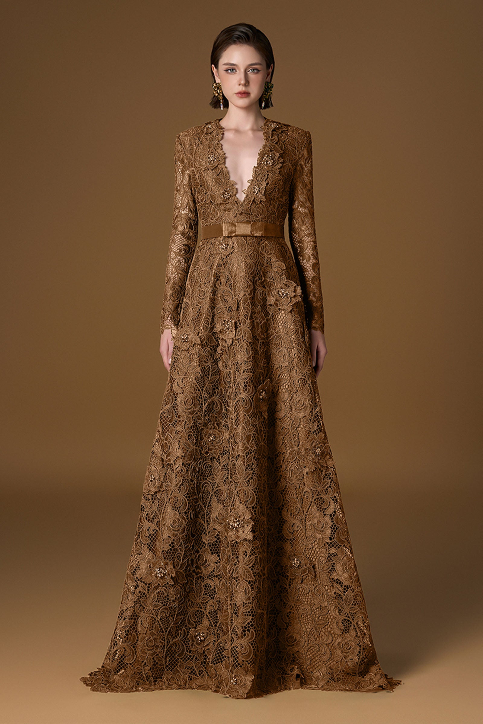Sylve V-Neck Maxi Dress