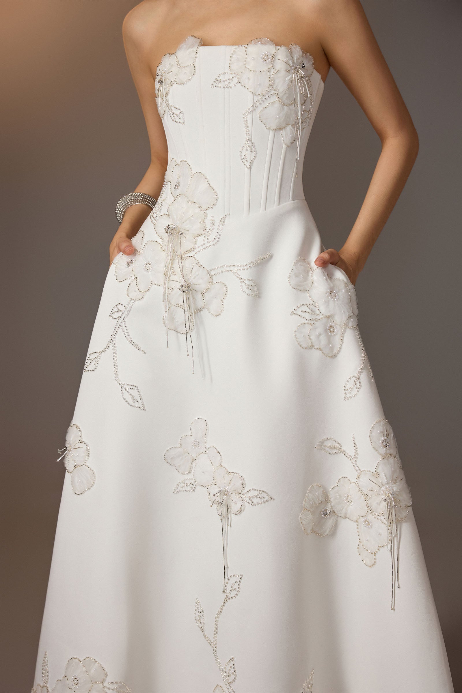 Thesa Straight Across Midi Dress