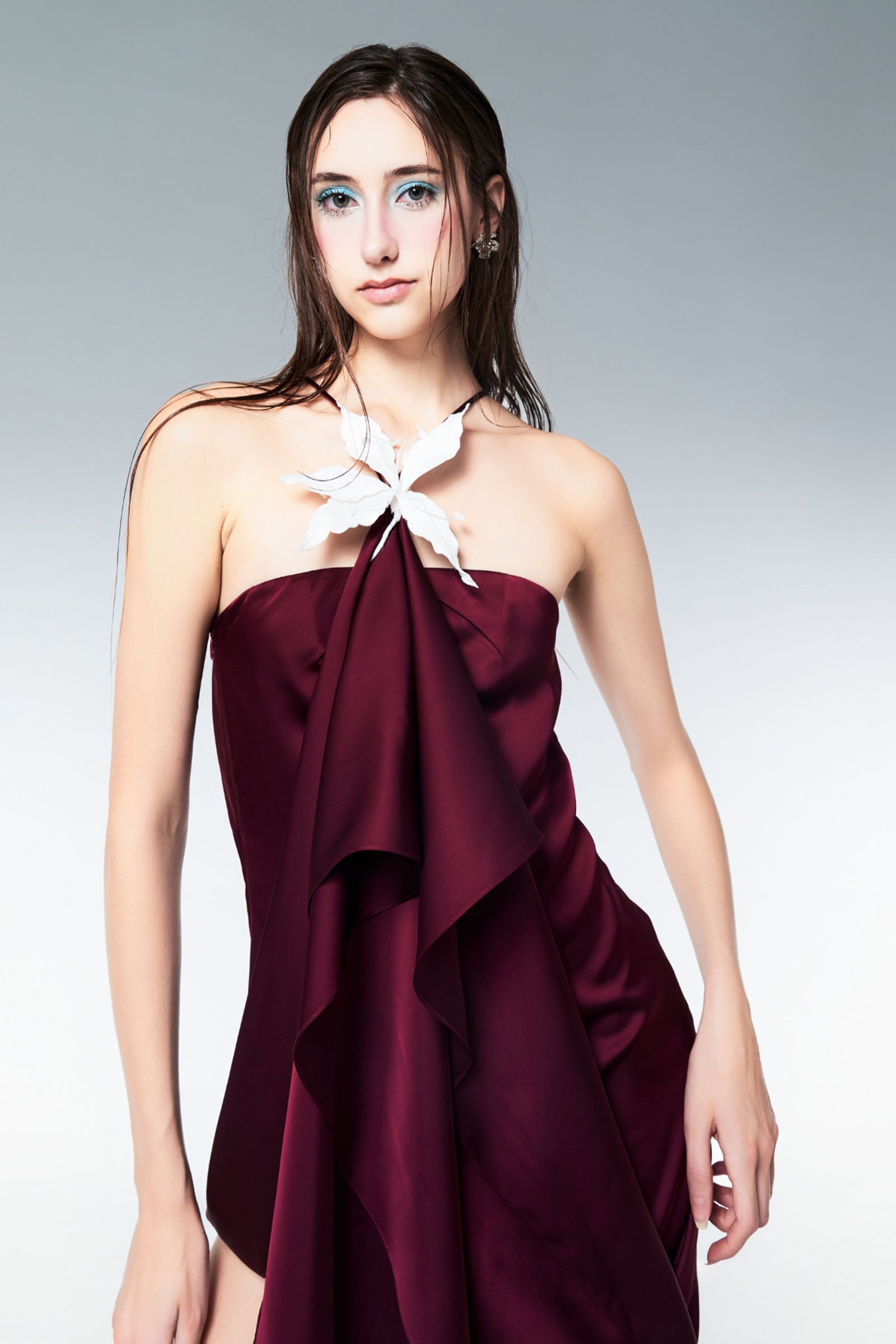 Protostar Draped Mini Dress