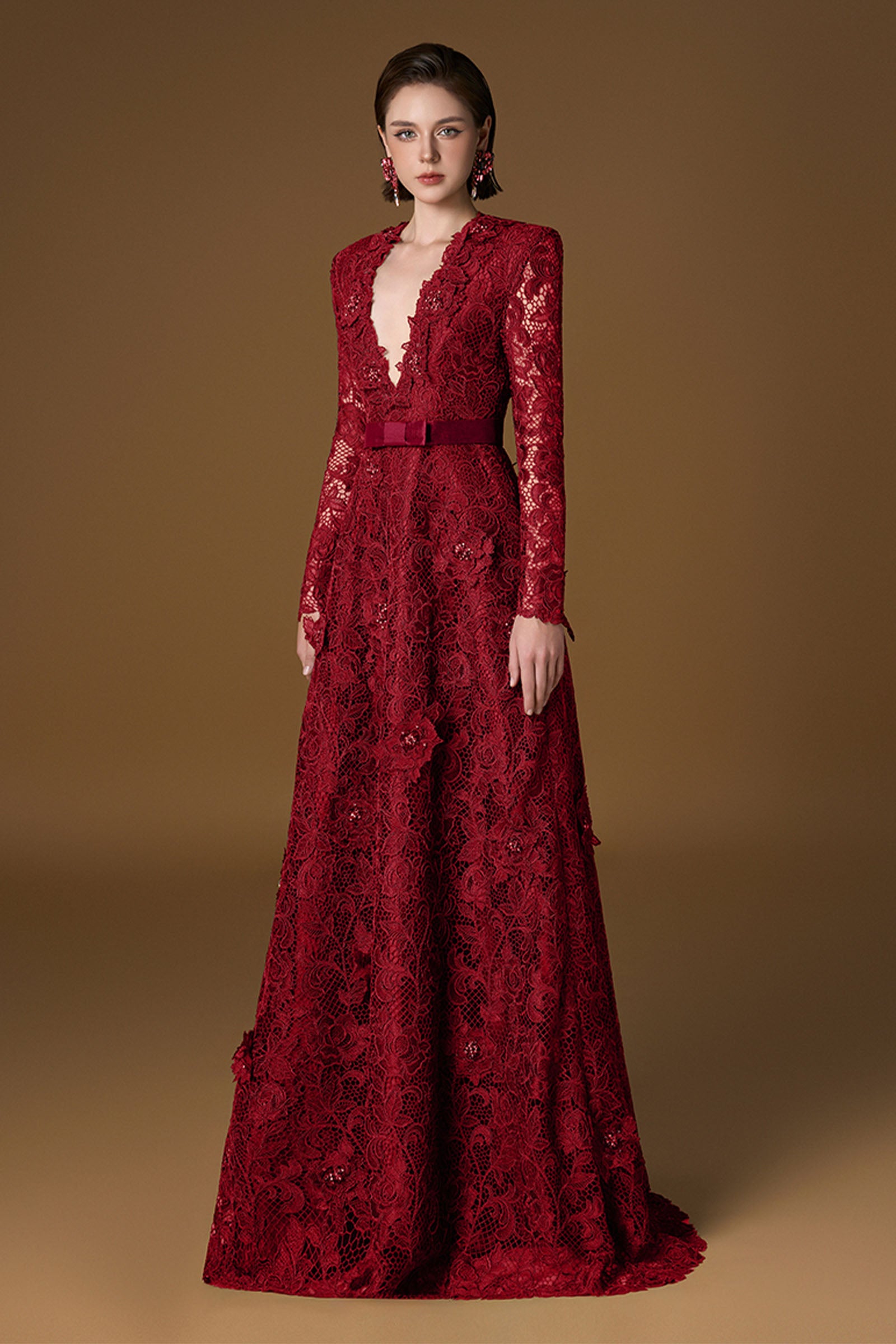 Sylve V-Neck Maxi Dress