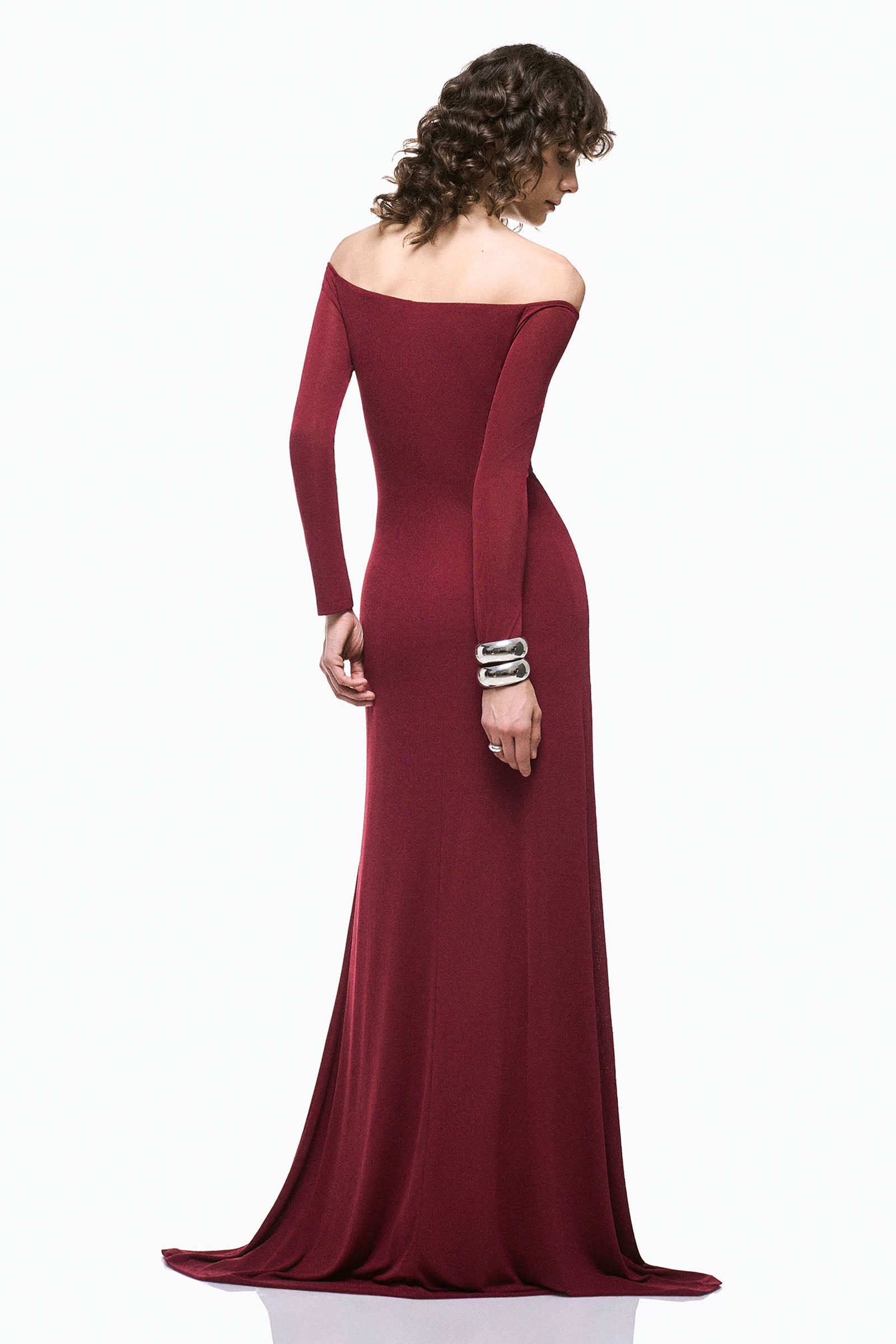 Rhea Ruched Maxi Dress