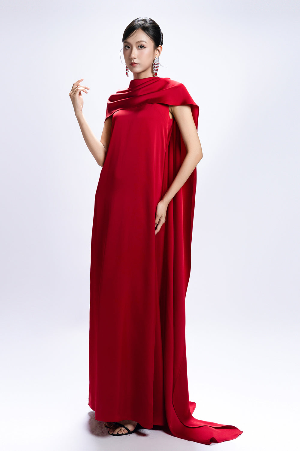 fake silk dress Faux Silk Dress