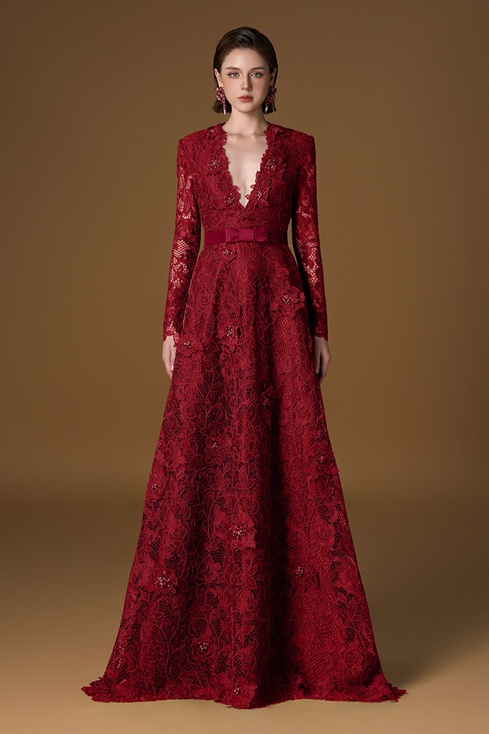 Sylve V-Neck Maxi Dress