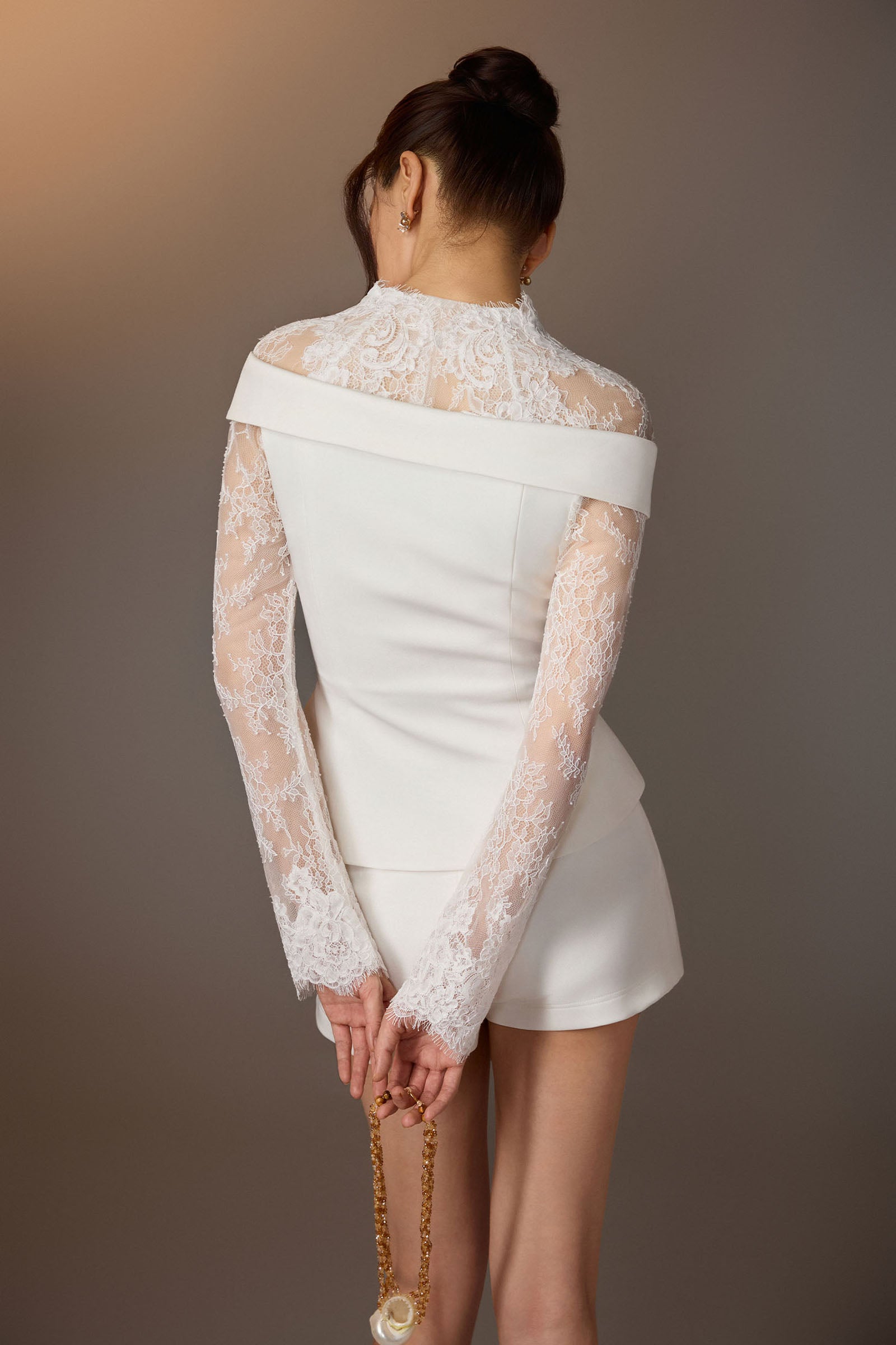 Velin Peplum Top