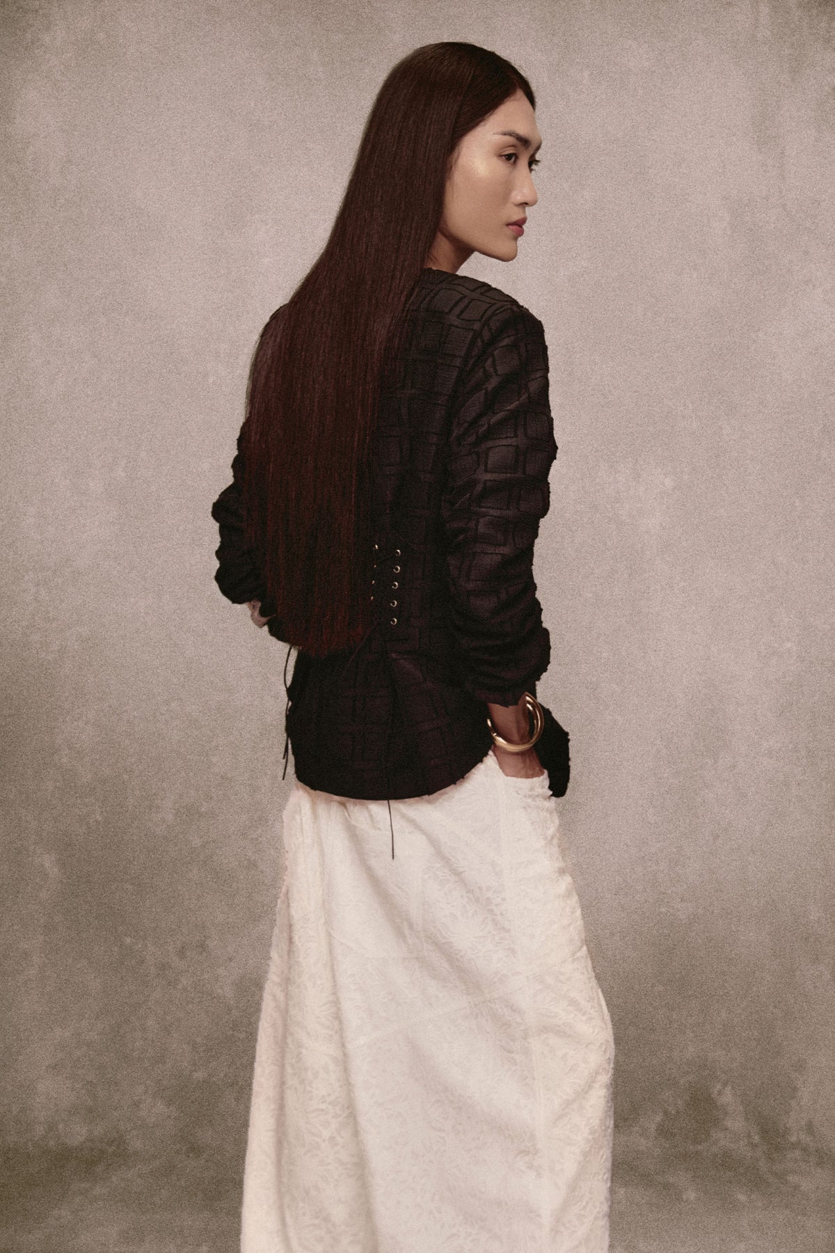Ben Thanh V-Neck Blazer