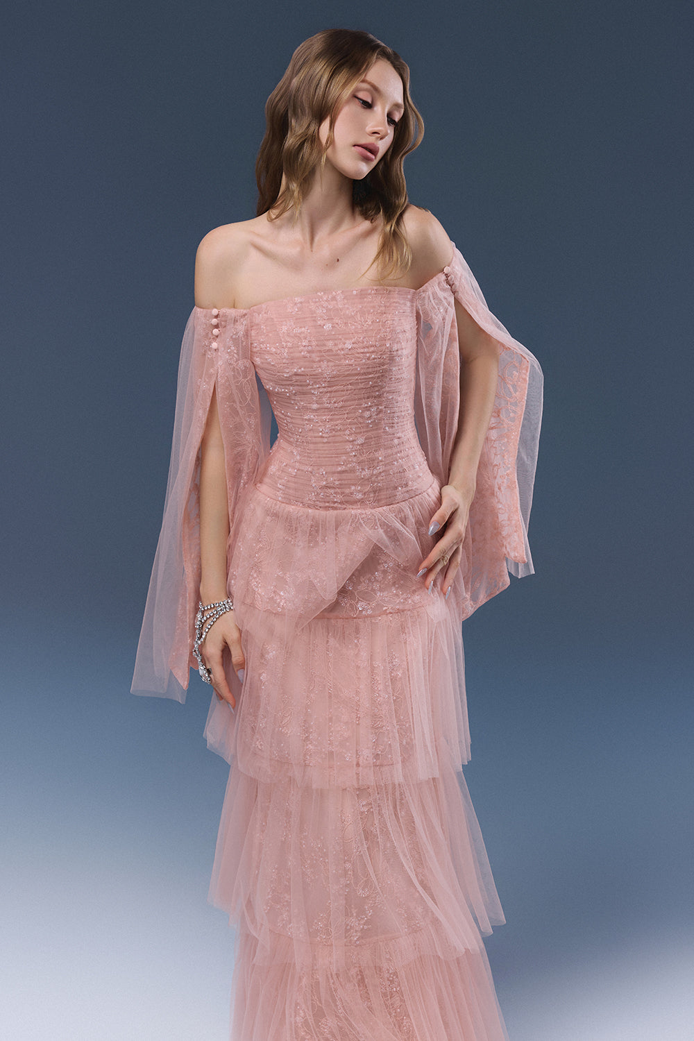 Heidi Split Sleeve Maxi Dress