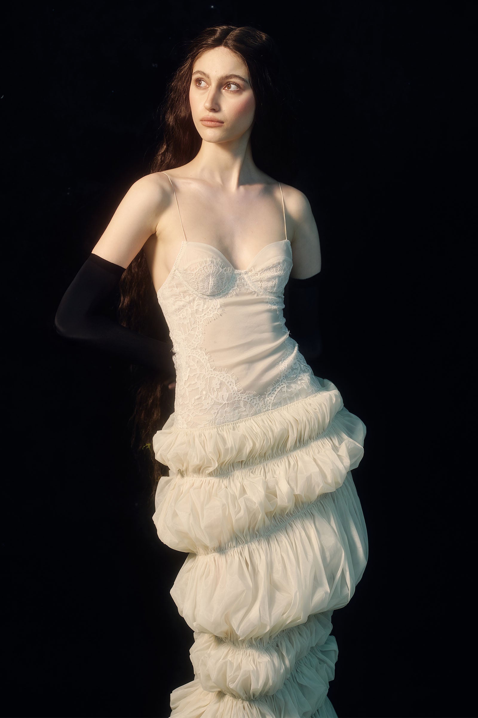 Cytherea Ruched Maxi Dress